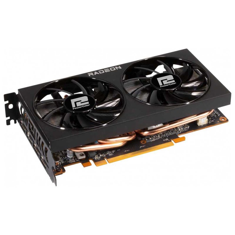 PowerColor AMD Radeon RX 6600 Graphics Card with 8GB GDDR6 Memory - Image 1